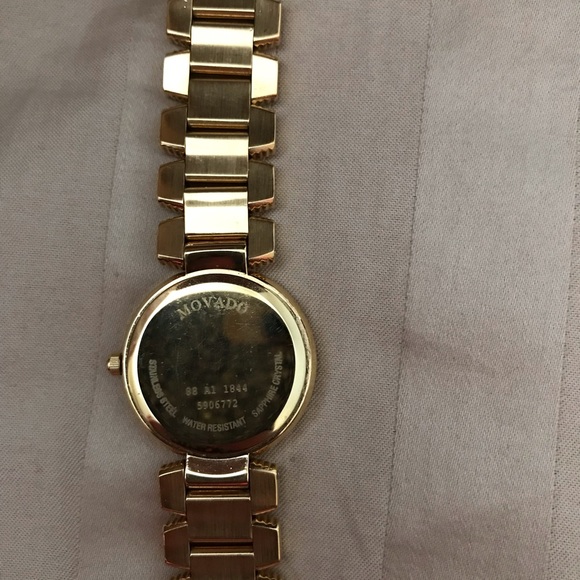 Movado Gold Serenade Swiss Quartz Watch - Picture 7 of 8